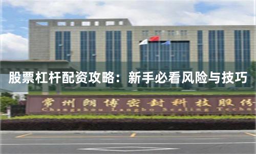 股票杠杆配资攻略：新手必看风险与技巧